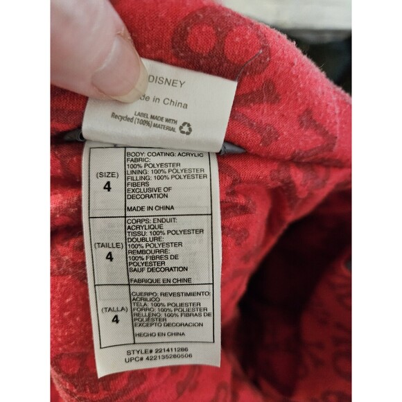 Jake And The Neverland Pirates Disney Store Puffer Jacket.  Zipper Needs Repair - Picture 9 of 10